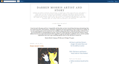 Desktop Screenshot of darrenmorrisartist.blogspot.com