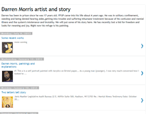 Tablet Screenshot of darrenmorrisartist.blogspot.com