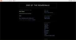 Desktop Screenshot of endoftheboardwalk.blogspot.com