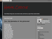 Tablet Screenshot of hawkcircle.blogspot.com