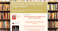 Desktop Screenshot of profesorjhonjairovargas.blogspot.com