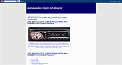Desktop Screenshot of panasonicmp3cdplayer.blogspot.com