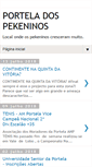 Mobile Screenshot of porteladospekeninos.blogspot.com