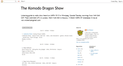 Desktop Screenshot of komododragonshow.blogspot.com