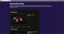 Desktop Screenshot of alexandra-shop.blogspot.com