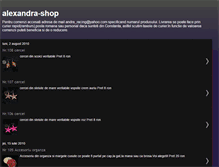 Tablet Screenshot of alexandra-shop.blogspot.com