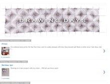 Tablet Screenshot of mydrawingdays.blogspot.com