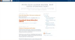 Desktop Screenshot of alexissilver.blogspot.com