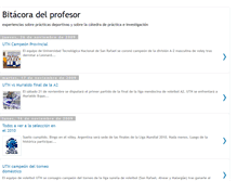 Tablet Screenshot of bitacoradelprofesor.blogspot.com