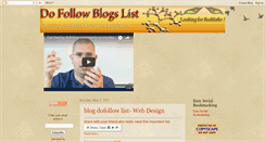 Desktop Screenshot of do-follow-blogs-list.blogspot.com
