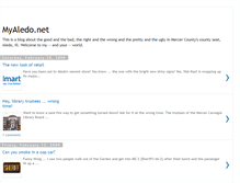Tablet Screenshot of myaledo.blogspot.com
