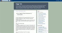 Desktop Screenshot of doggytails.blogspot.com