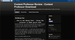 Desktop Screenshot of contentprofessorreview.blogspot.com