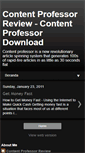 Mobile Screenshot of contentprofessorreview.blogspot.com