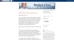 Desktop Screenshot of metaphysicalromp.blogspot.com