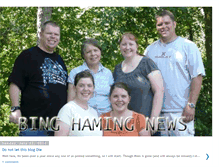 Tablet Screenshot of hbinghamfamilynews.blogspot.com