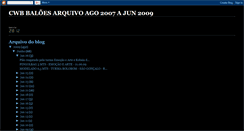 Desktop Screenshot of cwbarquivosago2007jun2009.blogspot.com