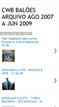 Mobile Screenshot of cwbarquivosago2007jun2009.blogspot.com