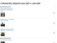 Tablet Screenshot of cwbarquivosago2007jun2009.blogspot.com