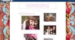 Desktop Screenshot of jorgensenfamily1.blogspot.com