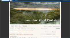 Desktop Screenshot of caminholitoralpaulista.blogspot.com