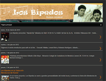 Tablet Screenshot of losbipedos.blogspot.com