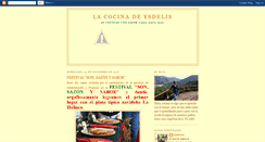 Desktop Screenshot of lacocinadeysdelis-ysdelis.blogspot.com