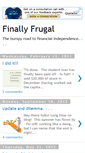 Mobile Screenshot of finallyfrugal.blogspot.com