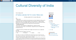 Desktop Screenshot of culturaldiversity-india.blogspot.com