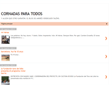 Tablet Screenshot of cornadasparatodos.blogspot.com