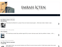 Tablet Screenshot of emrahicten.blogspot.com