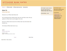 Tablet Screenshot of offshorebankrates.blogspot.com