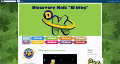 Desktop Screenshot of discoverykidselblog.blogspot.com