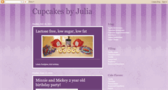 Desktop Screenshot of cupcakesbyjulia.blogspot.com