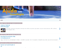 Tablet Screenshot of ajudaemtecnologia.blogspot.com