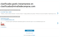 Tablet Screenshot of clasificadosmivalledecompras.blogspot.com