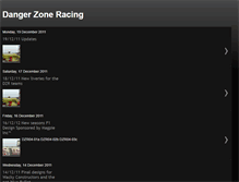 Tablet Screenshot of dangerzoneracingteam.blogspot.com