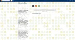 Desktop Screenshot of etiquetadluxo.blogspot.com