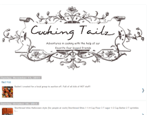 Tablet Screenshot of cookingtailz.blogspot.com