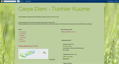 Desktop Screenshot of carpediemkuurne.blogspot.com