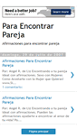 Mobile Screenshot of para-encontrar-pareja4.blogspot.com