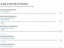 Tablet Screenshot of mybabyconnor.blogspot.com
