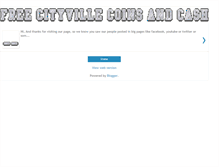 Tablet Screenshot of freecoinsandcash-cityville.blogspot.com