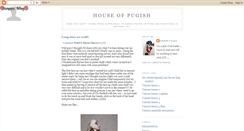 Desktop Screenshot of houseofpugish.blogspot.com