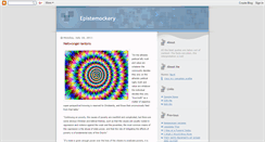 Desktop Screenshot of epistemockery.blogspot.com