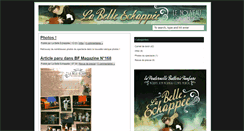 Desktop Screenshot of labelleechappee.blogspot.com