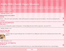 Tablet Screenshot of hubbywifeyfamilyhappymoments.blogspot.com
