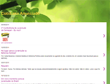 Tablet Screenshot of cotidianoanunciado.blogspot.com