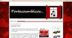 Desktop Screenshot of portacosmeticos.blogspot.com