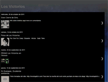 Tablet Screenshot of losvictorios.blogspot.com